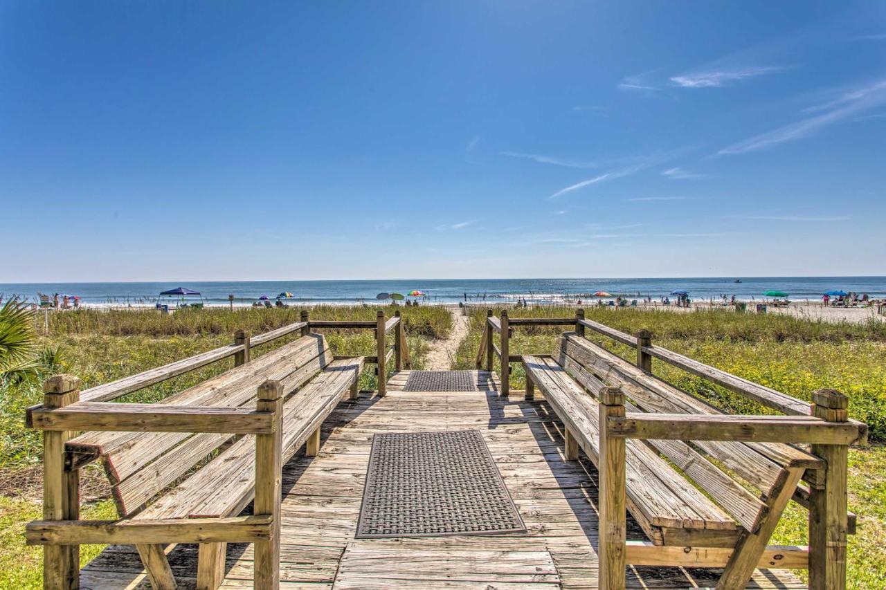 Beachy Condo With Pool Access And Steps To Boardwalk! Myrtle Beach Ngoại thất bức ảnh