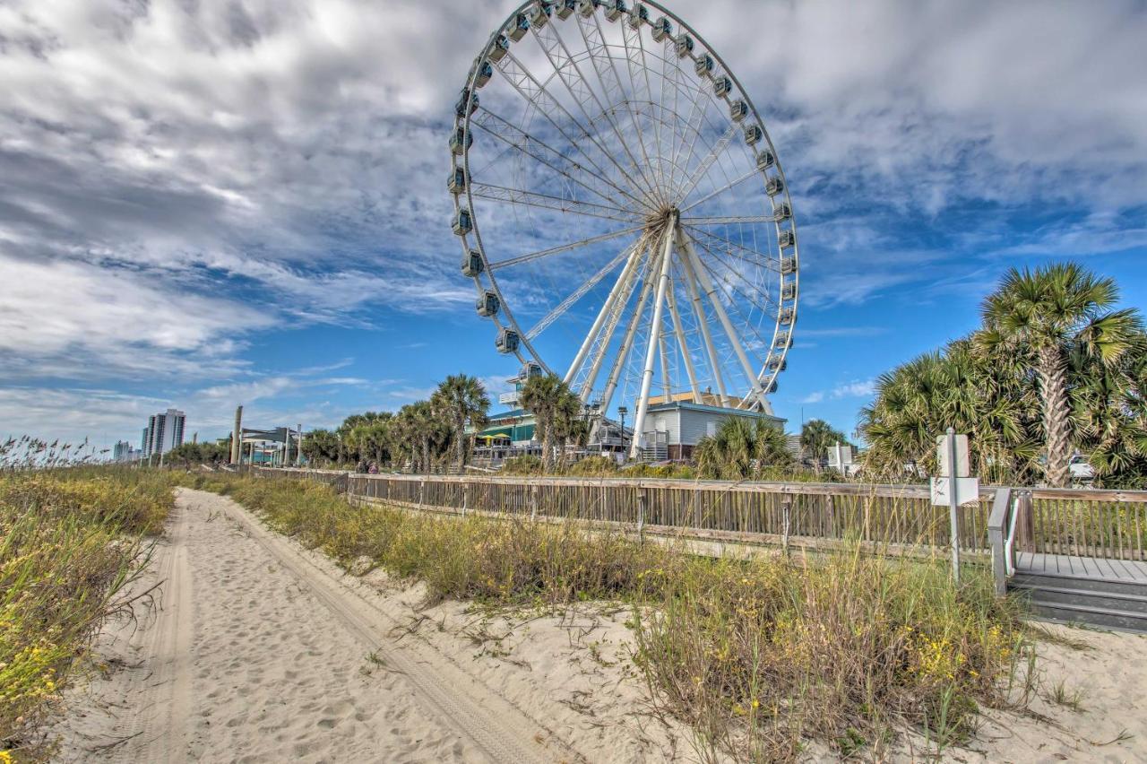 Beachy Condo With Pool Access And Steps To Boardwalk! Myrtle Beach Ngoại thất bức ảnh