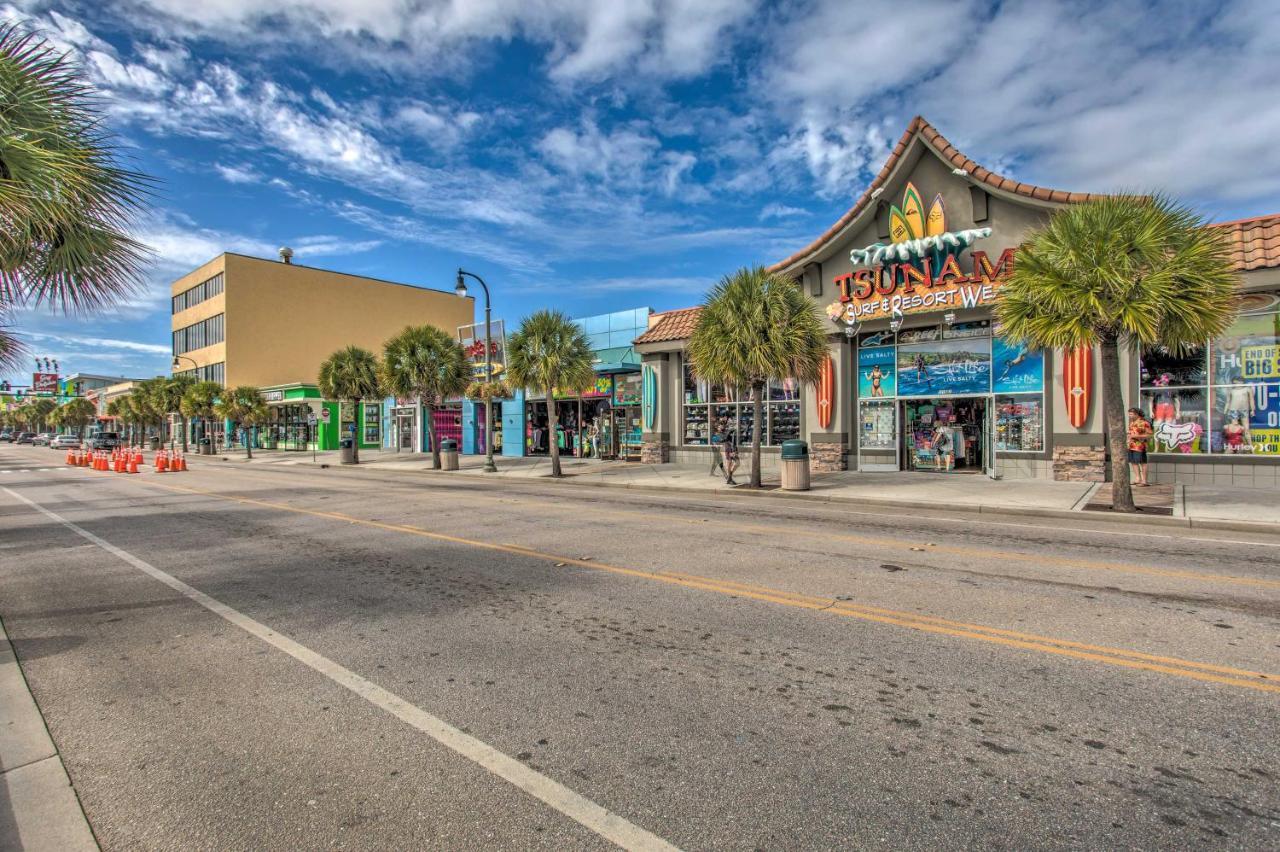 Beachy Condo With Pool Access And Steps To Boardwalk! Myrtle Beach Ngoại thất bức ảnh