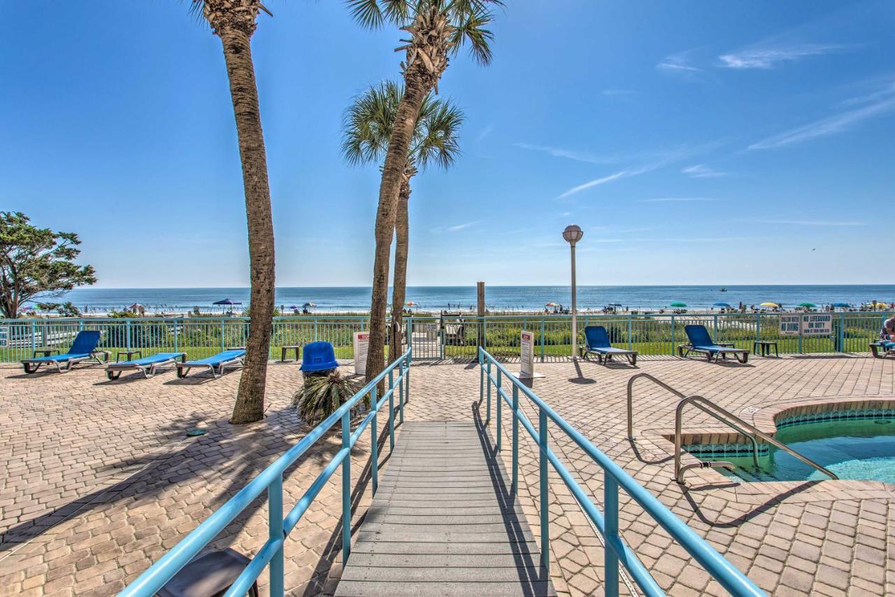 Beachy Condo With Pool Access And Steps To Boardwalk! Myrtle Beach Ngoại thất bức ảnh