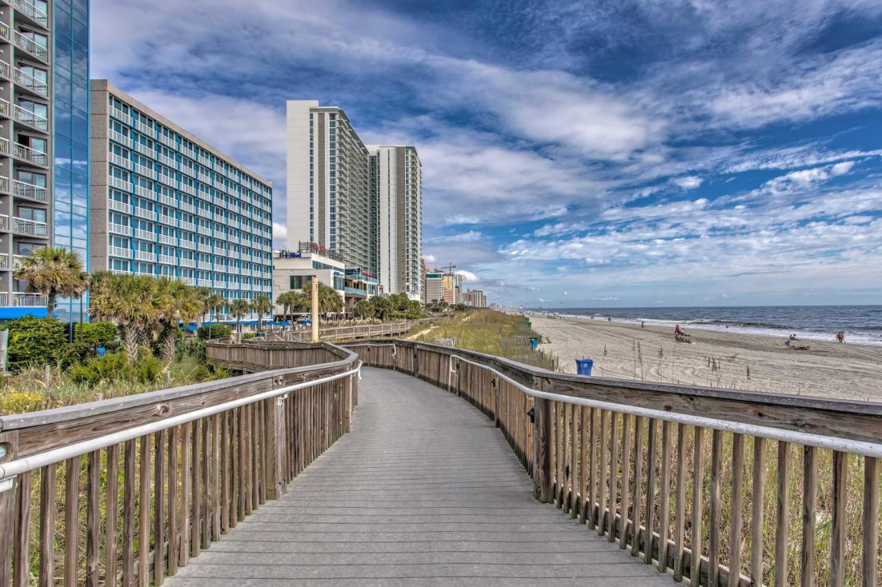 Beachy Condo With Pool Access And Steps To Boardwalk! Myrtle Beach Ngoại thất bức ảnh