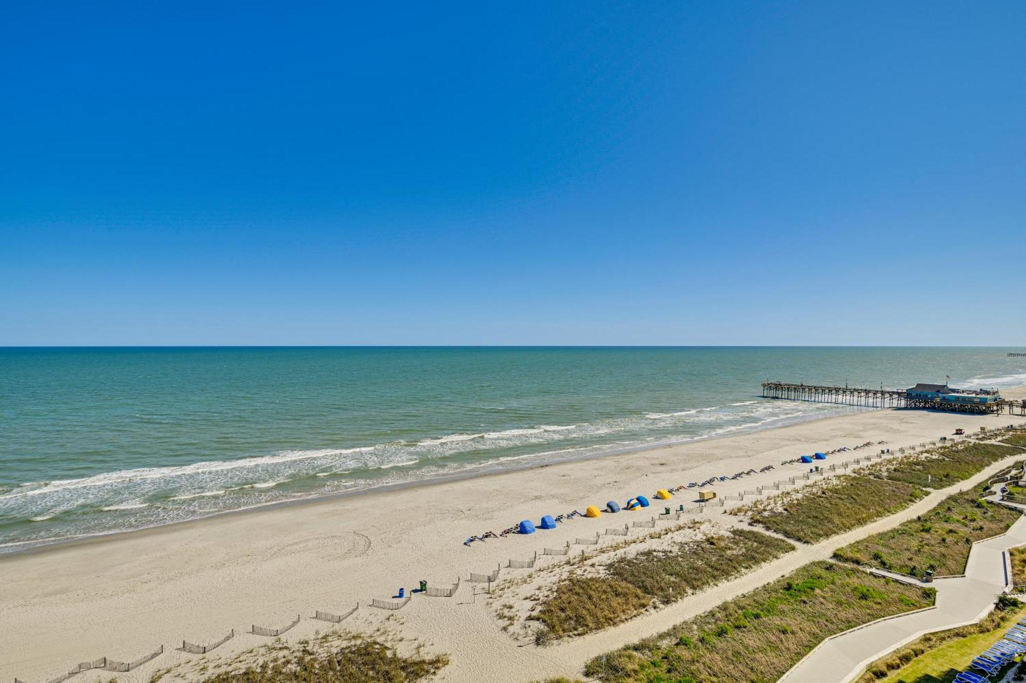 Beachy Condo With Pool Access And Steps To Boardwalk! Myrtle Beach Ngoại thất bức ảnh