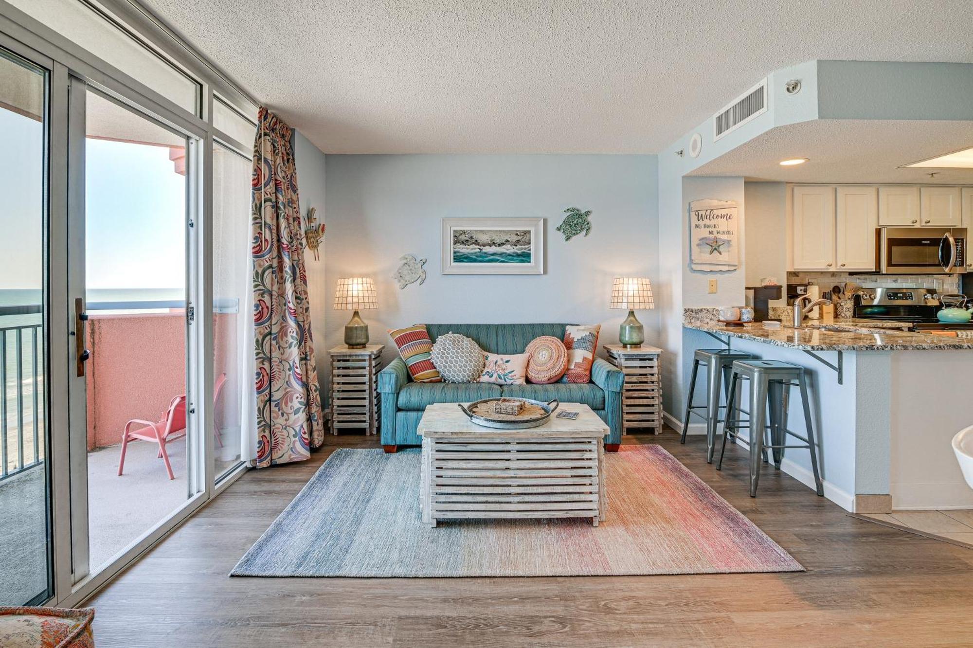 Beachy Condo With Pool Access And Steps To Boardwalk! Myrtle Beach Ngoại thất bức ảnh