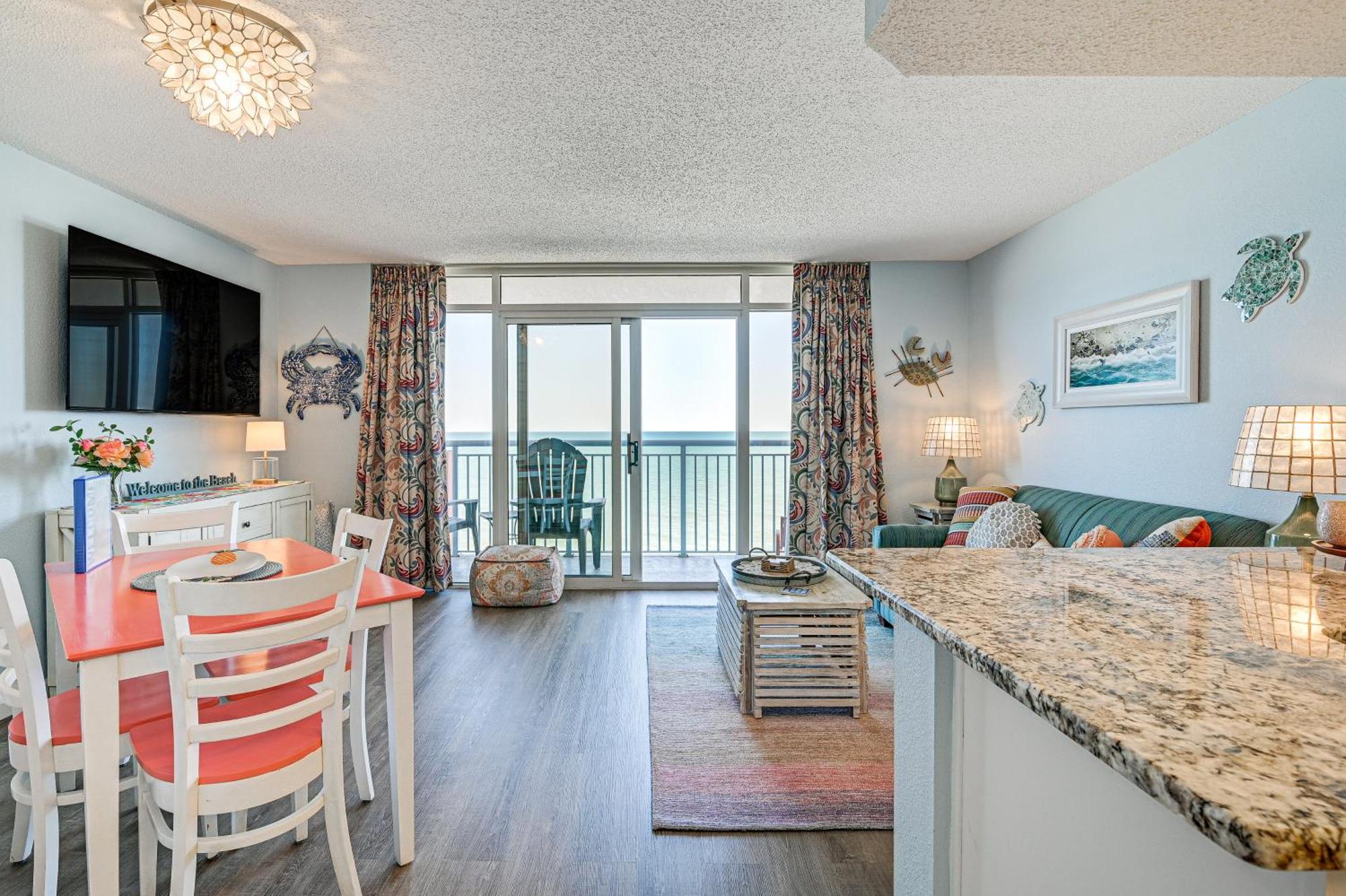 Beachy Condo With Pool Access And Steps To Boardwalk! Myrtle Beach Ngoại thất bức ảnh
